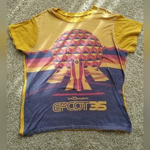 Walt Disney World EPCOT 35 Anniversary Shirt- Size XXL